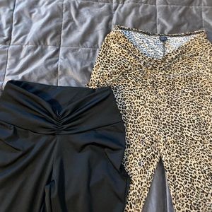 Shein flared leggings